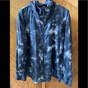 Oakley Black/White XXL Windbreaker